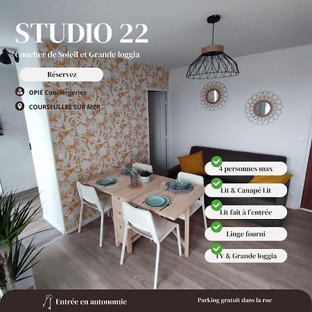 Studio 22 - Coucher De Soleil & Vue Mer Courseulles-sur-Mer Zewnętrze zdjęcie